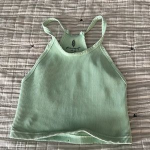 Free people happiness runs crop tank
